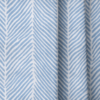 Junia Blue - Curtain Panel - The Drapery