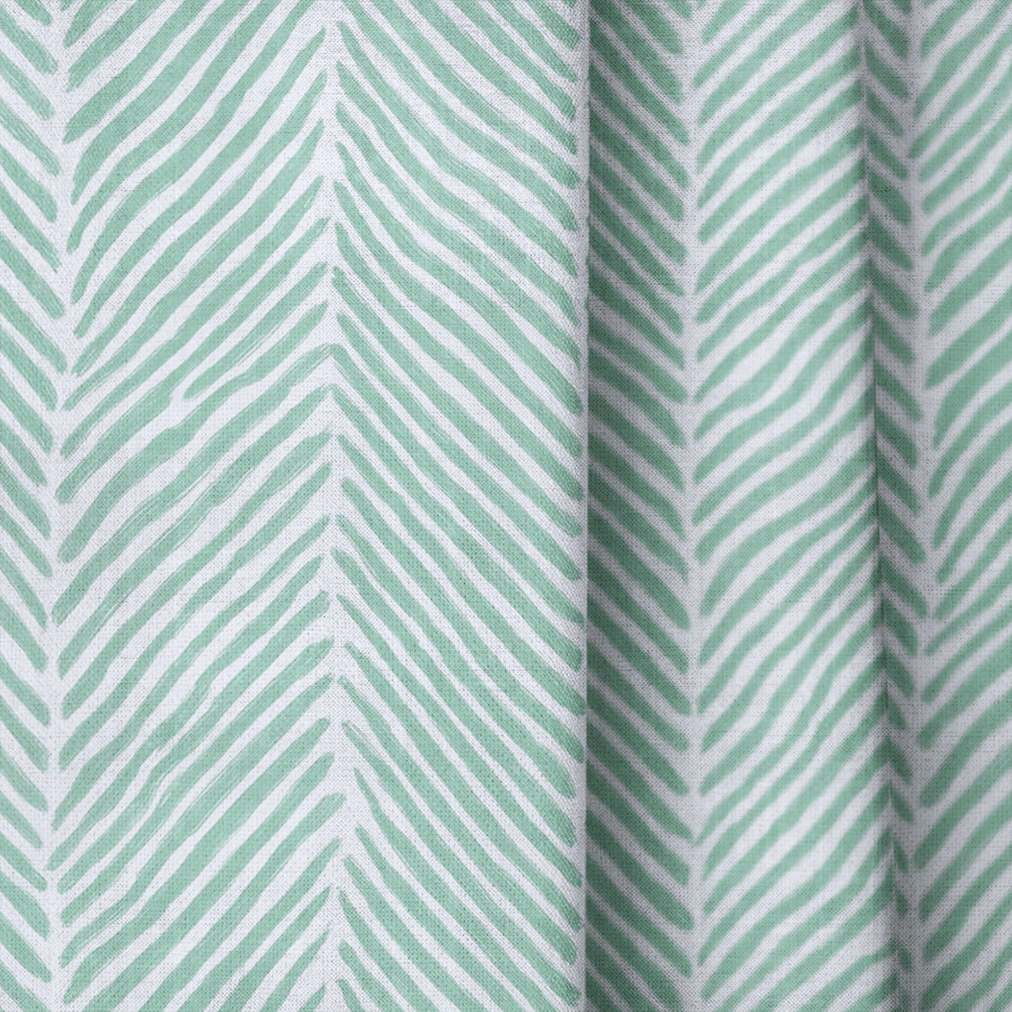 Junia Green - Curtain Panel - The Drapery