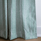 Junia Green - Curtain Panel - The Drapery