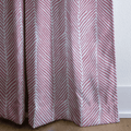 Junia Pink - Curtain Panel - The Drapery