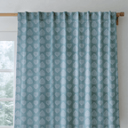 Juniper Blue - Curtain Panel - The Drapery