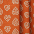Juniper Orange - Curtain Panel - The Drapery