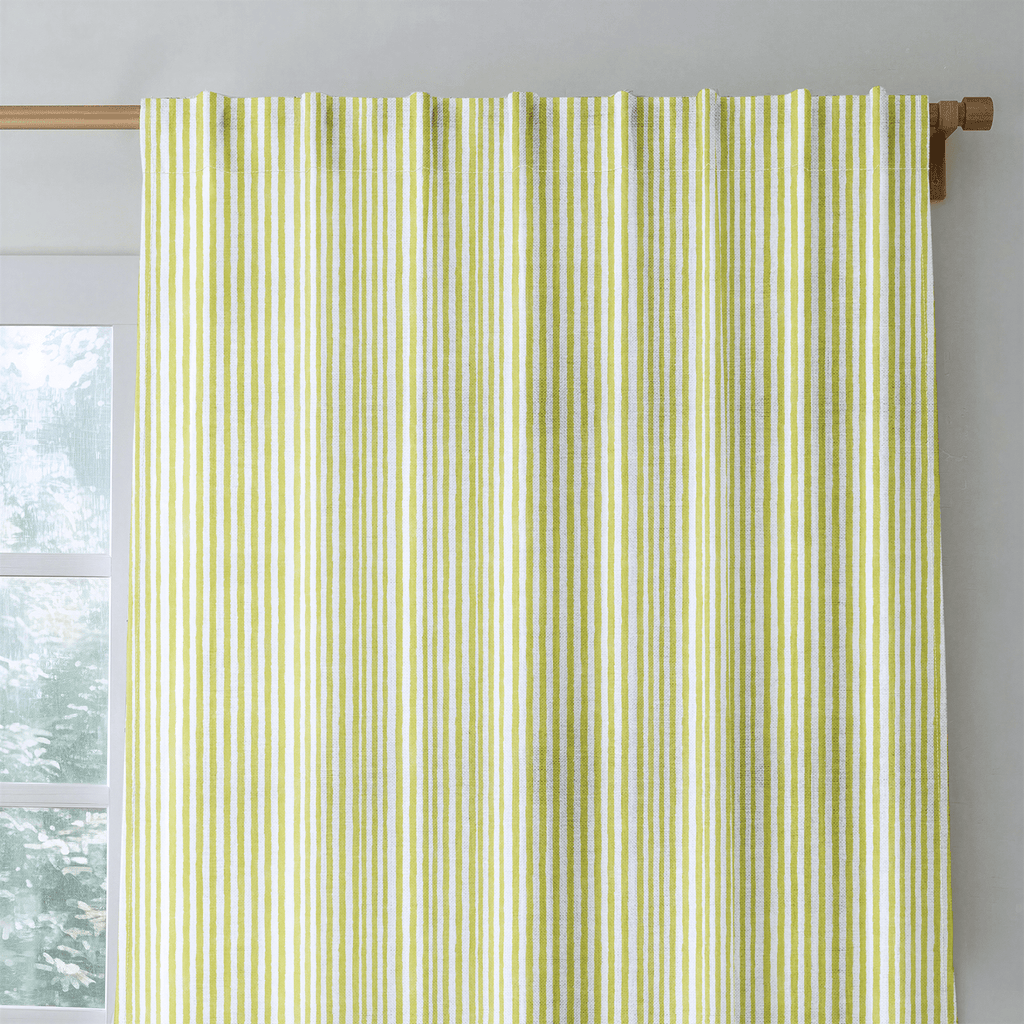 Kacey Stripes - Curtain Panel - The Drapery