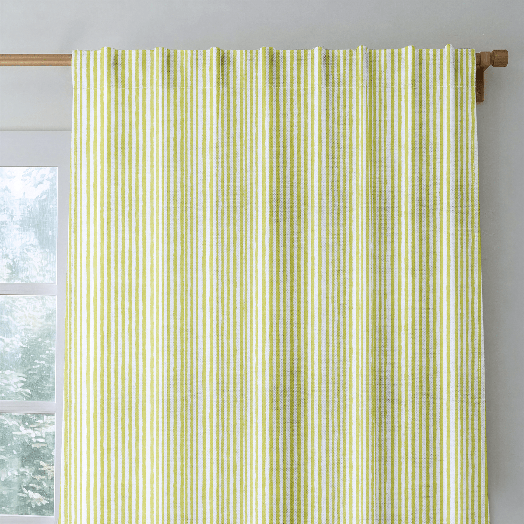 Kacey Stripes - Curtain Panel - The Drapery