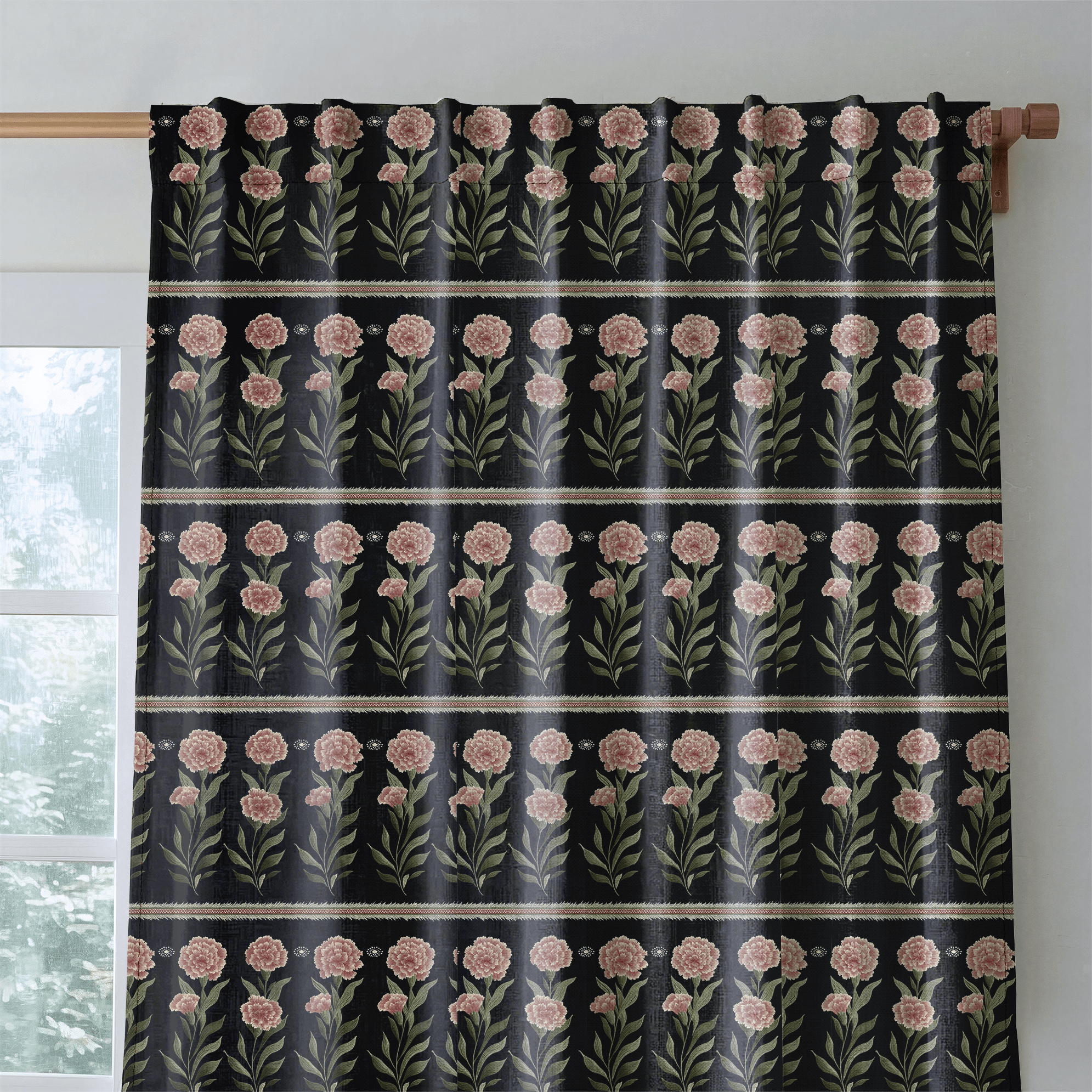 Kellhurst Bouquet - Curtain Panel - The Drapery