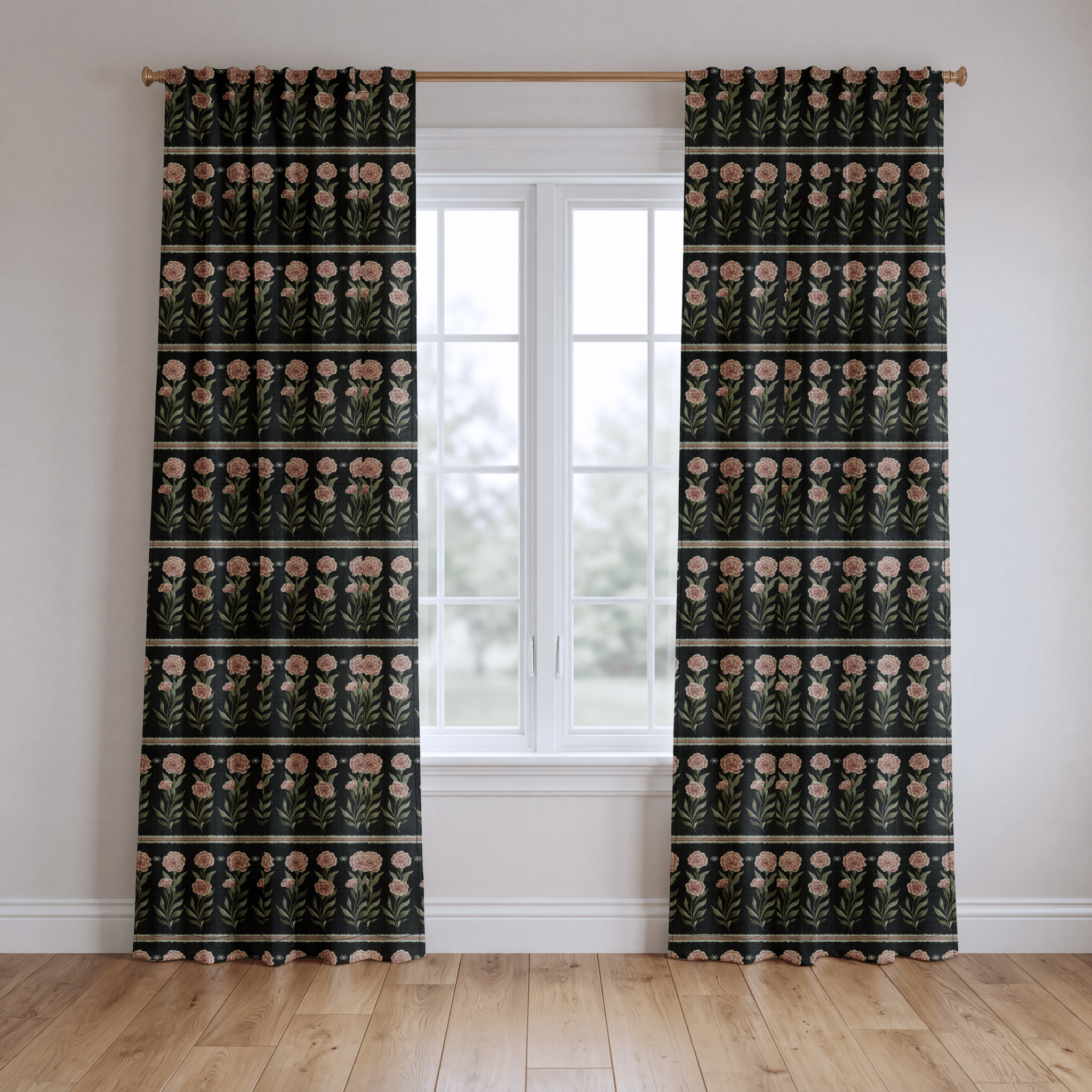 Kellhurst Bouquet - Curtain Panel - The Drapery