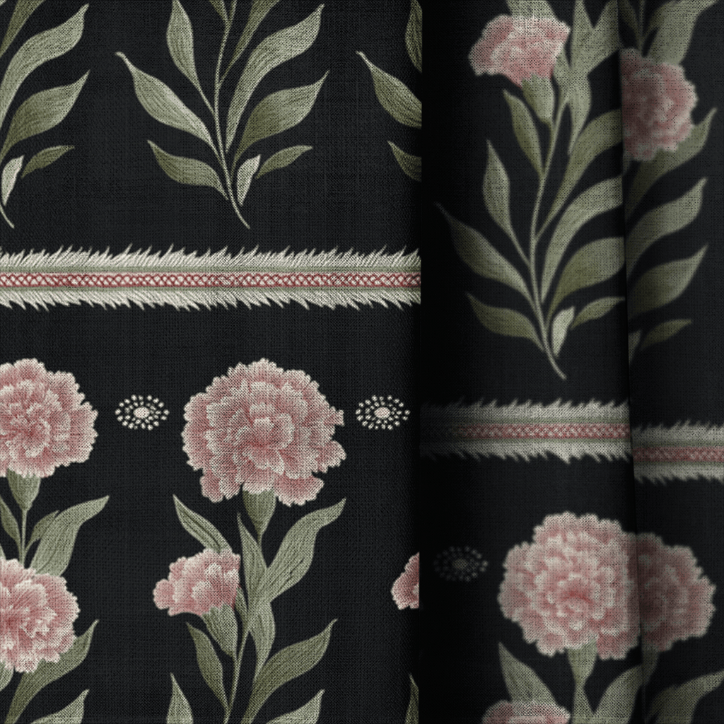 Kellhurst Bouquet - Curtain Panel - The Drapery
