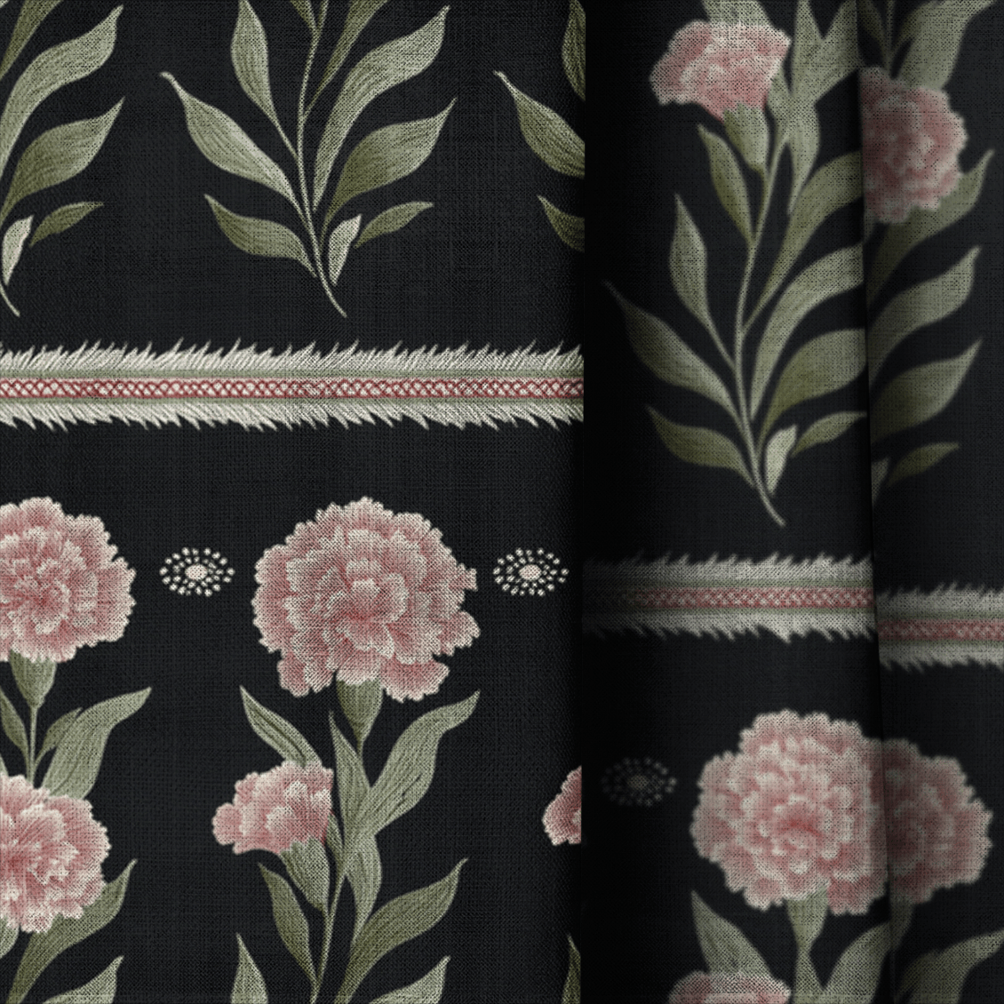 Kellhurst Bouquet - Curtain Panel - The Drapery