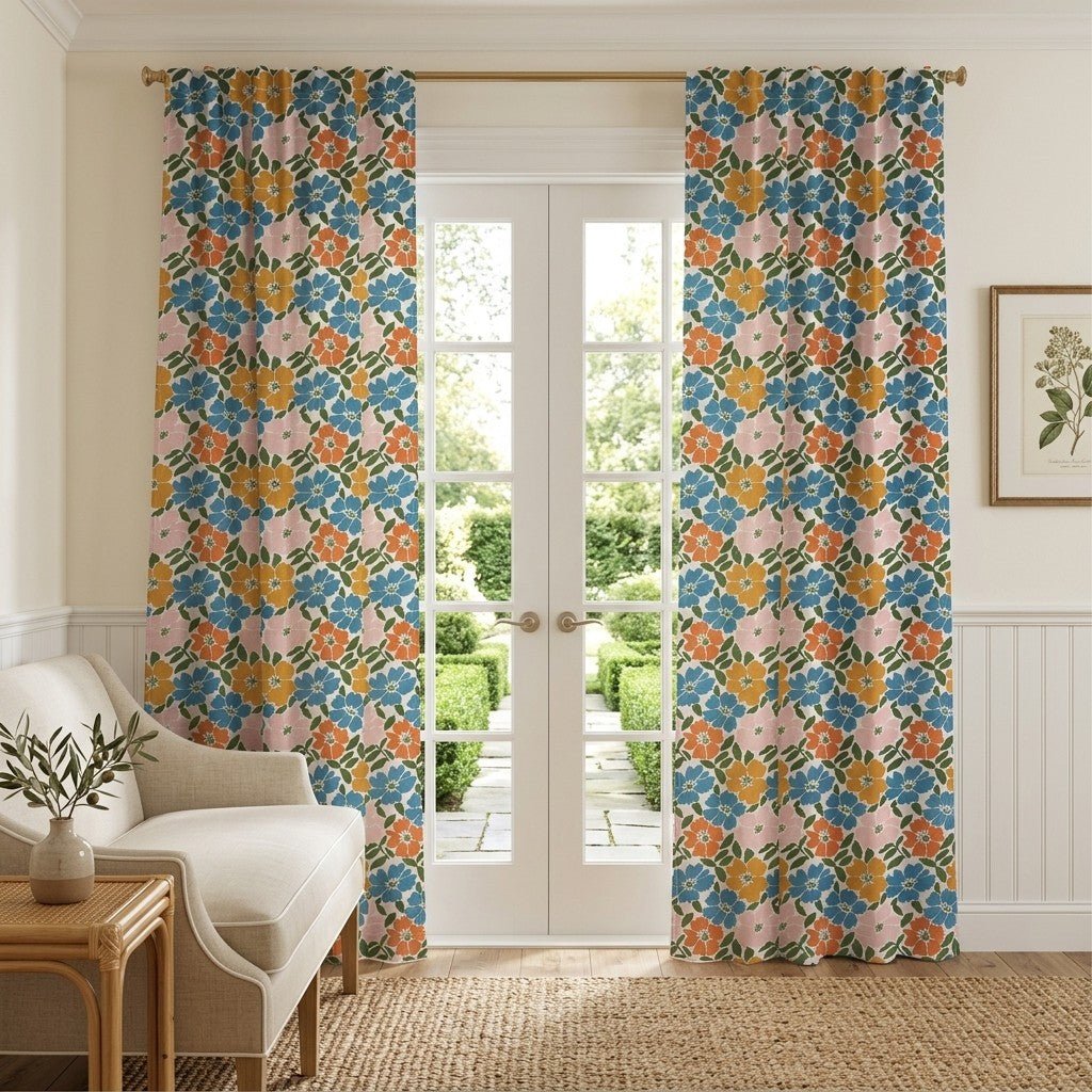Kelmere Garden - Curtain Panel - The Drapery