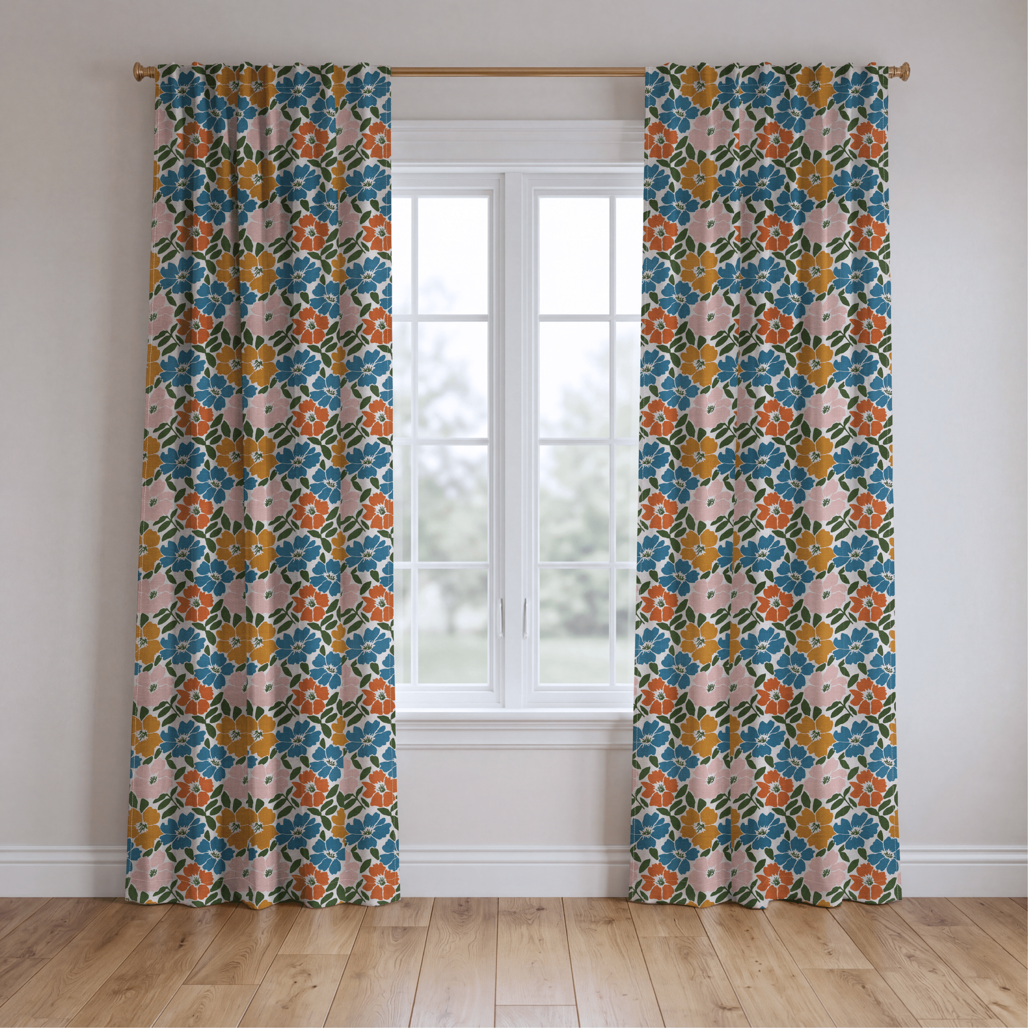 Kelmere Garden - Curtain Panel - The Drapery