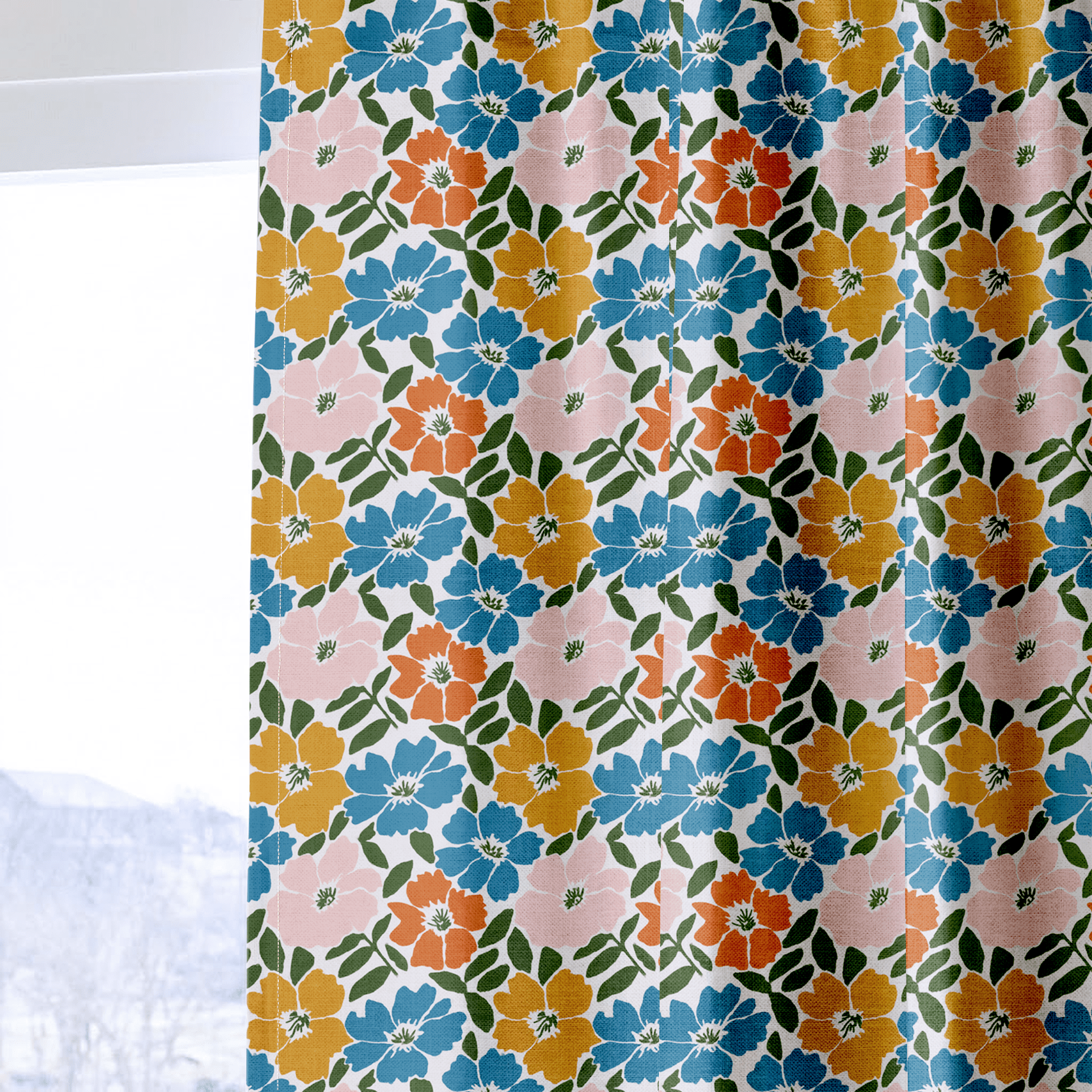 Kelmere Garden - Curtain Panel - The Drapery
