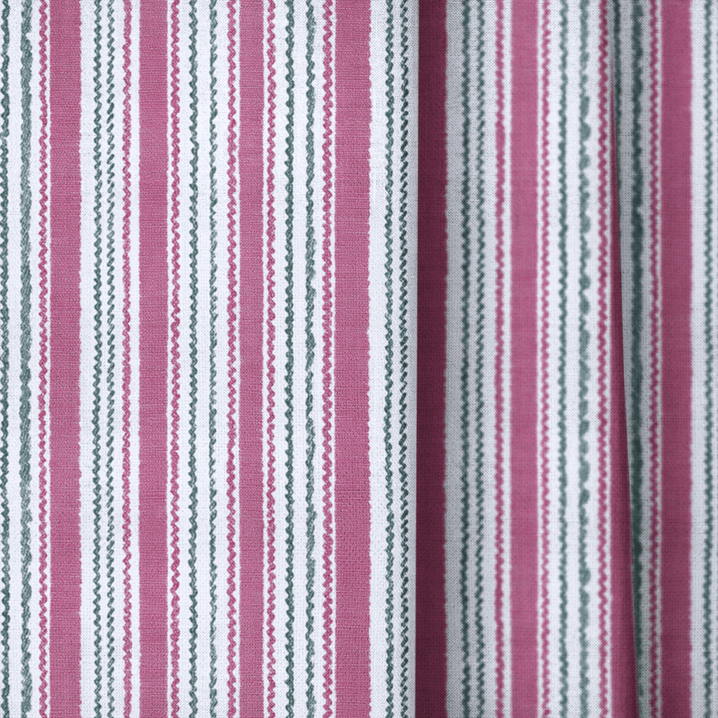 Kendrick Stripes - Curtain Panel - The Drapery