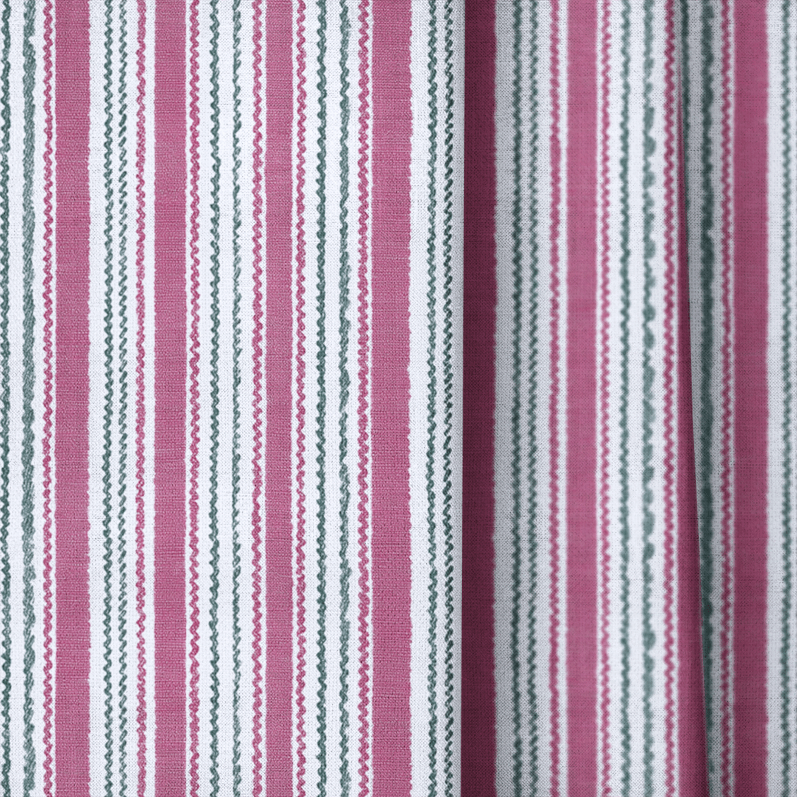 Kendrick Stripes - Curtain Panel - The Drapery