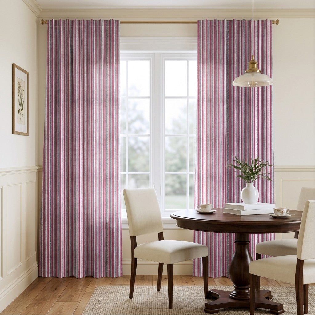 Kendrick Stripes - Curtain Panel - The Drapery