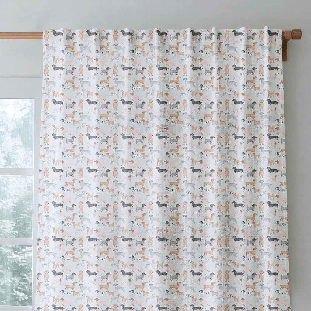 Kennel Block - Curtain Panel - The Drapery