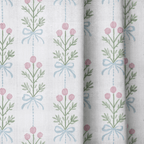 Kettering Blossoms - Curtain Panel - The Drapery