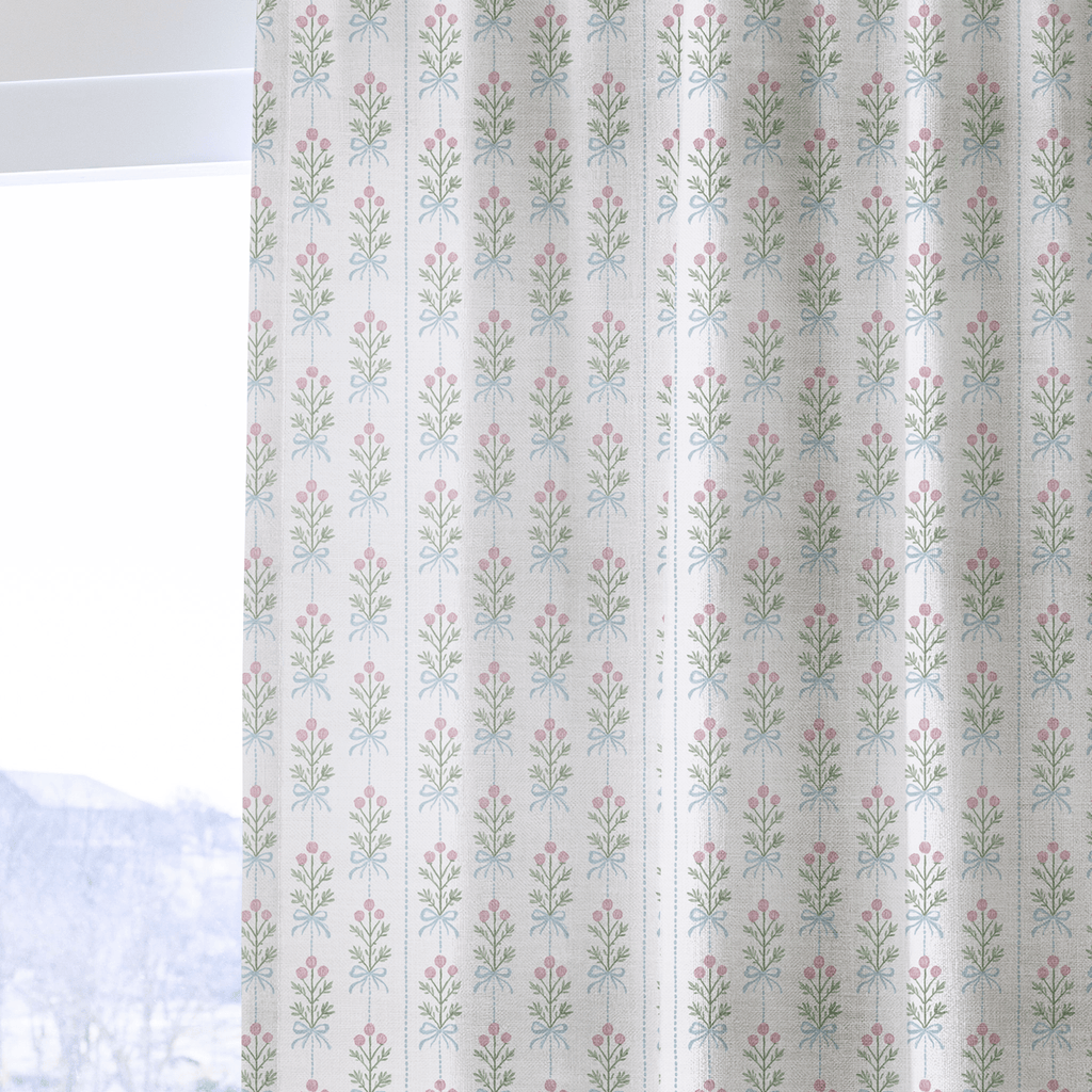 Kettering Blossoms - Curtain Panel - The Drapery