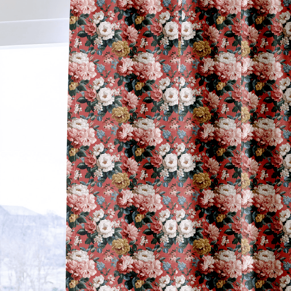 Kimberly Floral - Curtain Panel - The Drapery