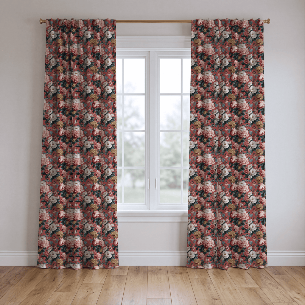 Kimberly Floral - Curtain Panel - The Drapery