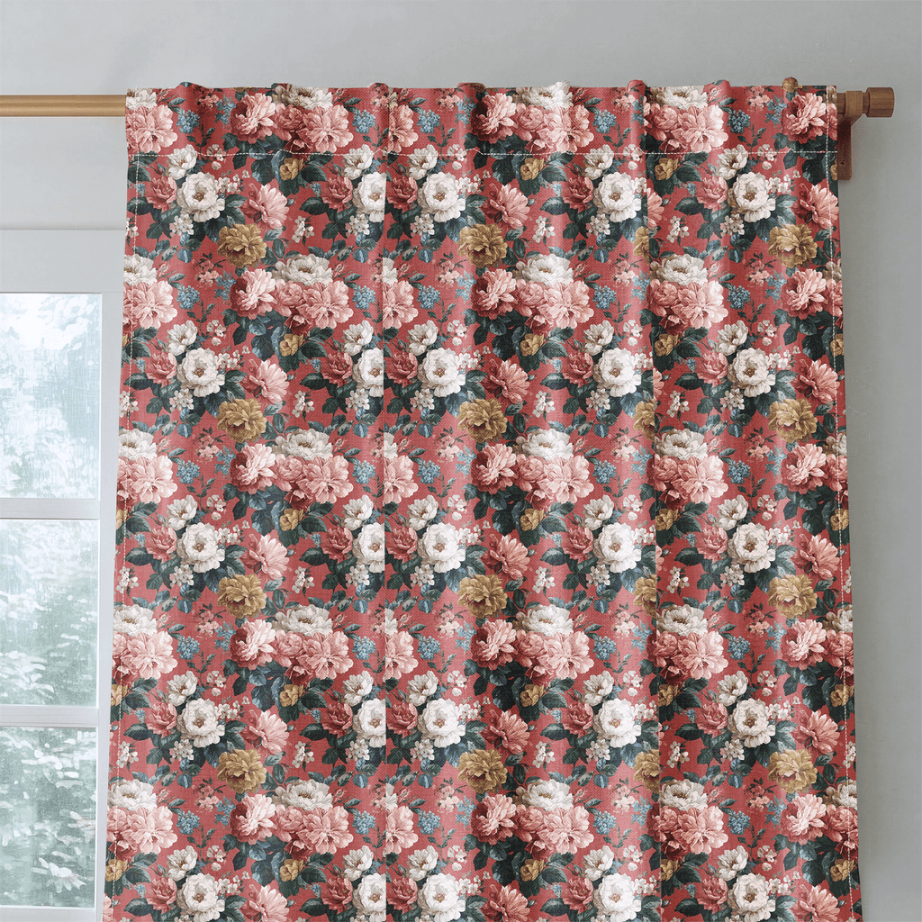 Kimberly Floral - Curtain Panel - The Drapery