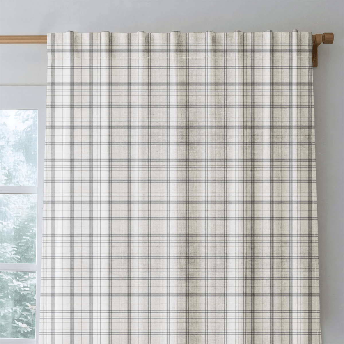 Kingsley Sand - Curtain Panel - The Drapery