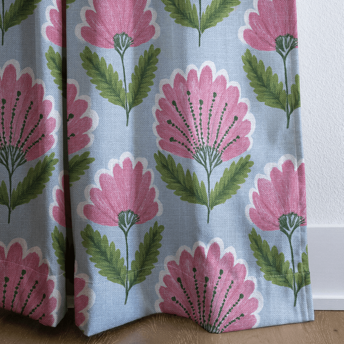 Kingsmere Blooms - Curtain Panel - The Drapery