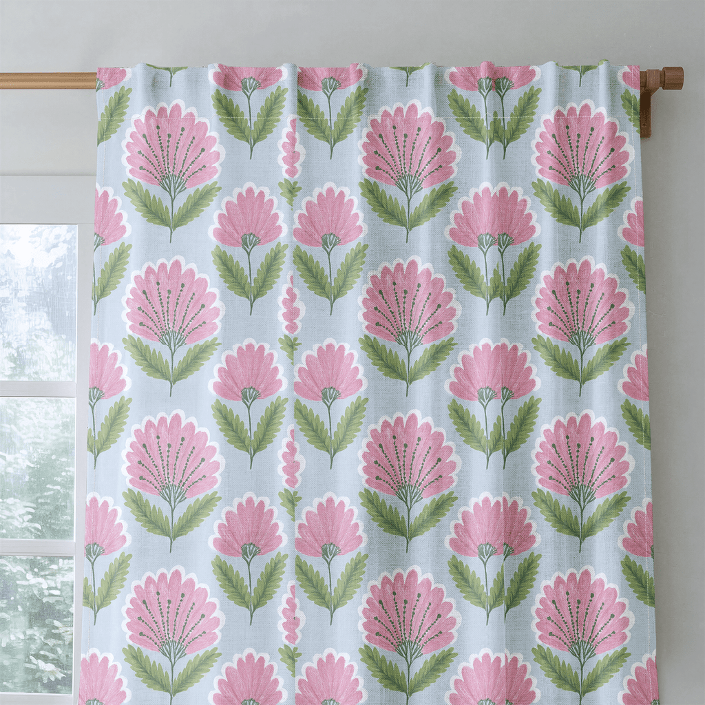 Kingsmere Blooms - Curtain Panel - The Drapery