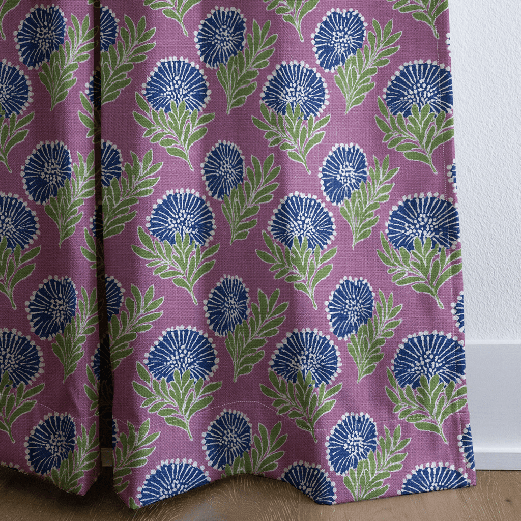 Kingswell Blooms - Curtain Panel - The Drapery