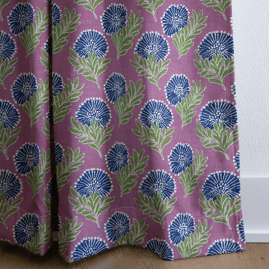 Kingswell Blooms - Curtain Panel - The Drapery