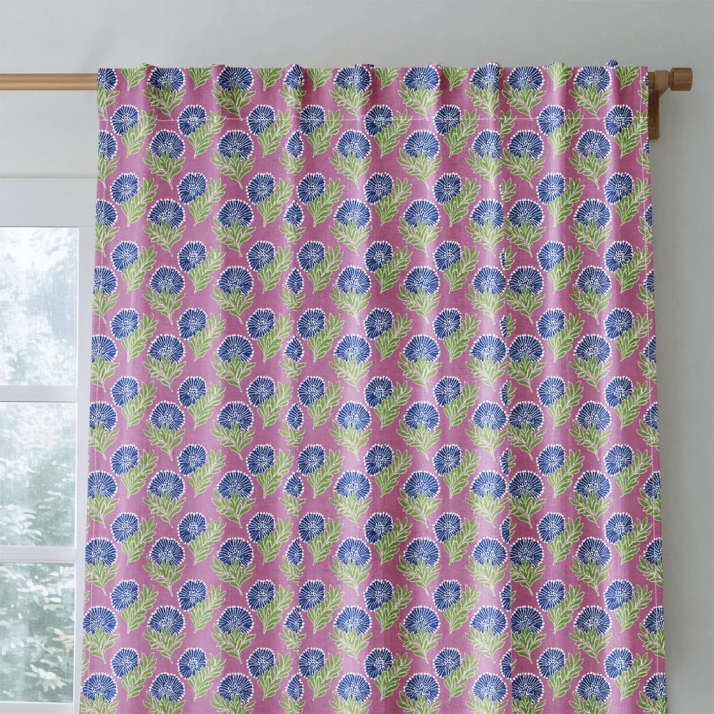Kingswell Blooms - Curtain Panel - The Drapery
