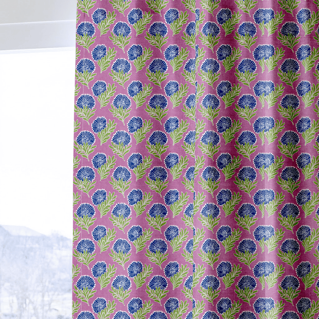 Kingswell Blooms - Curtain Panel - The Drapery