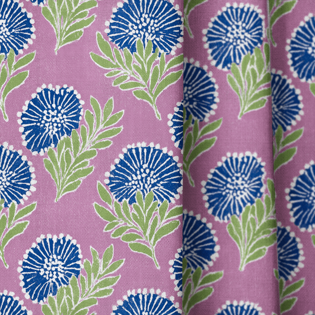 Kingswell Blooms - Curtain Panel - The Drapery