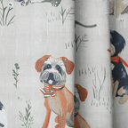 La Vie en Leash - Curtain Panel - The Drapery