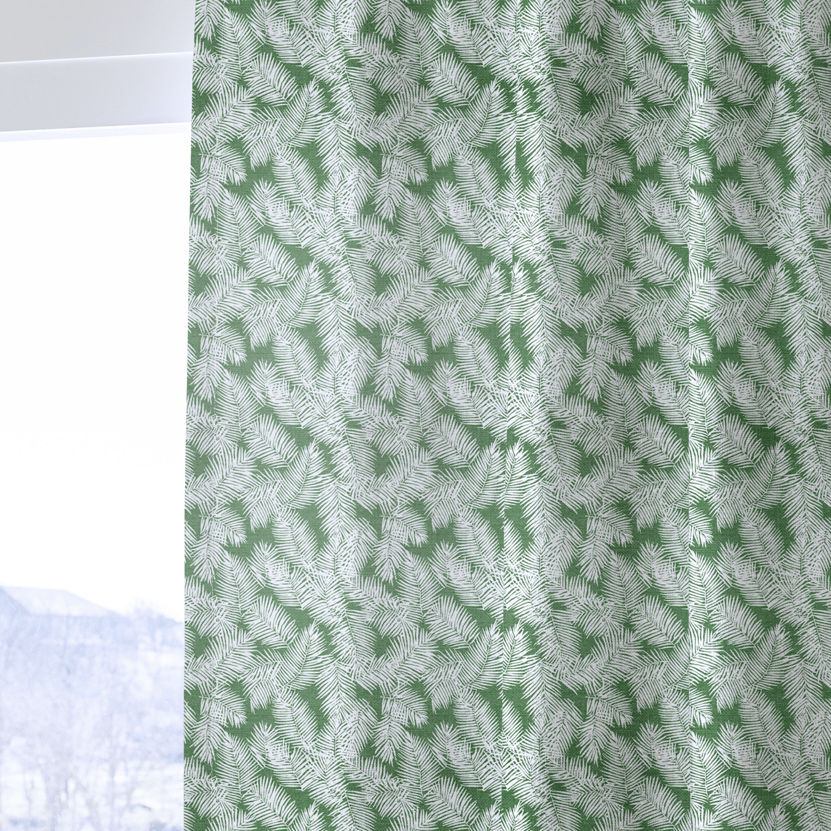 Laelia Palm - Curtain Panel - The Drapery