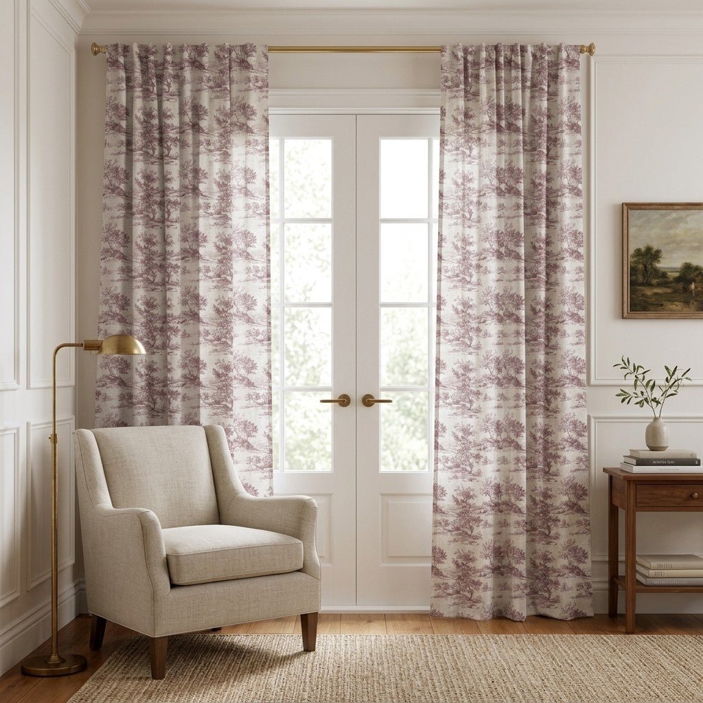 Landscapes - Curtain Panel - The Drapery
