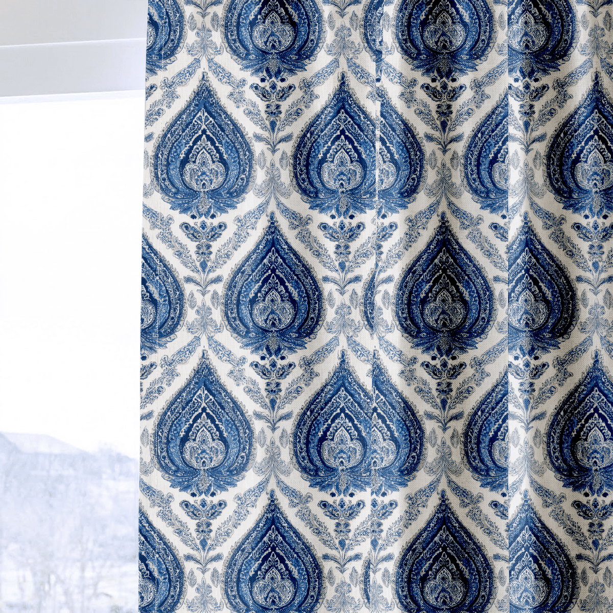 Lapis Vale - Curtain Panel - The Drapery