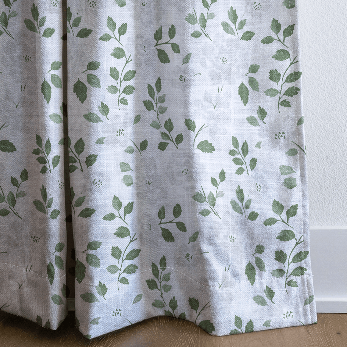 Larken Blooms - Curtain Panel - The Drapery
