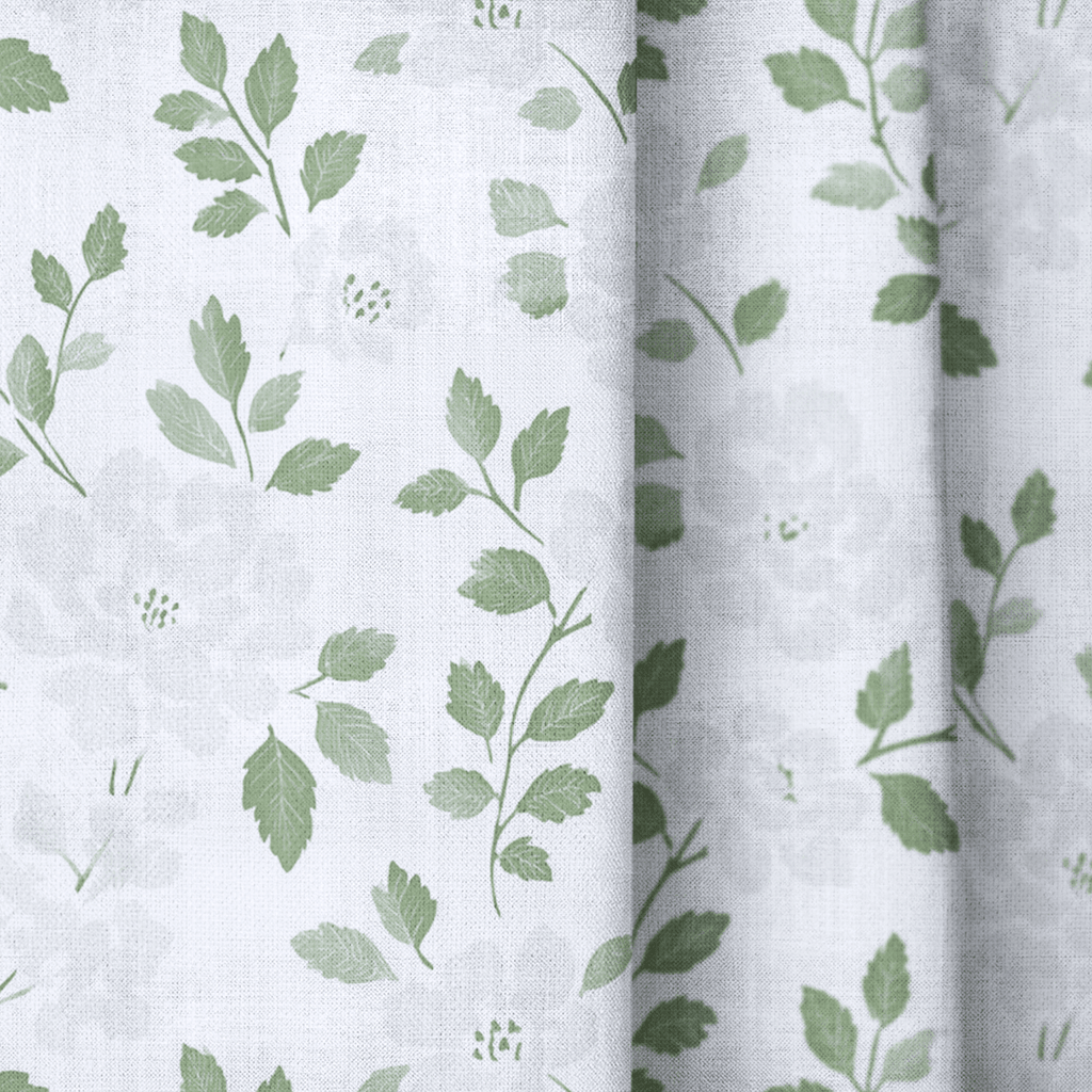 Larken Blooms - Curtain Panel - The Drapery