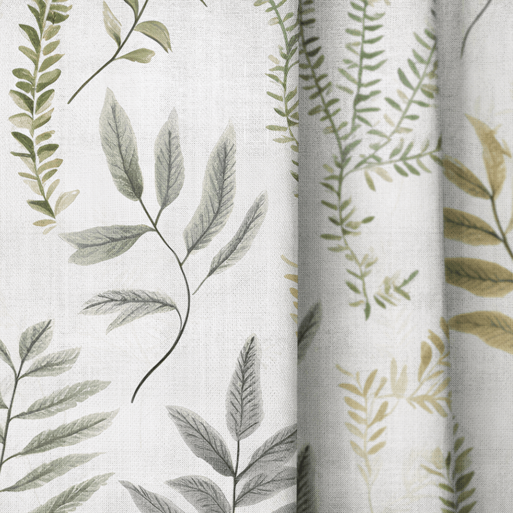 Laurel Fern - Curtain Panel - The Drapery
