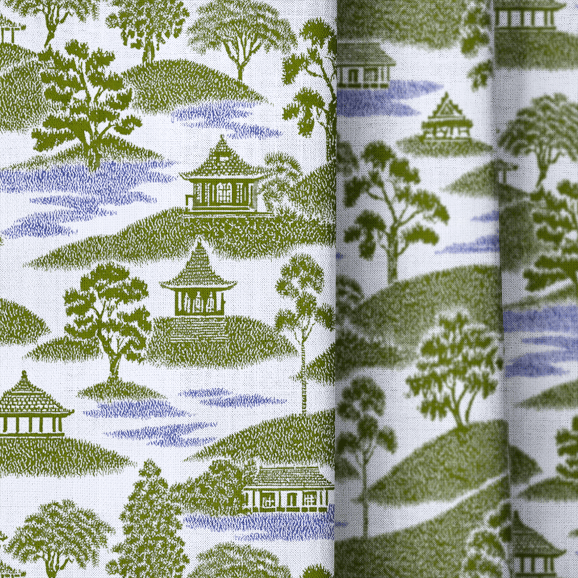 Laurel Toile - Curtain Panel - The Drapery