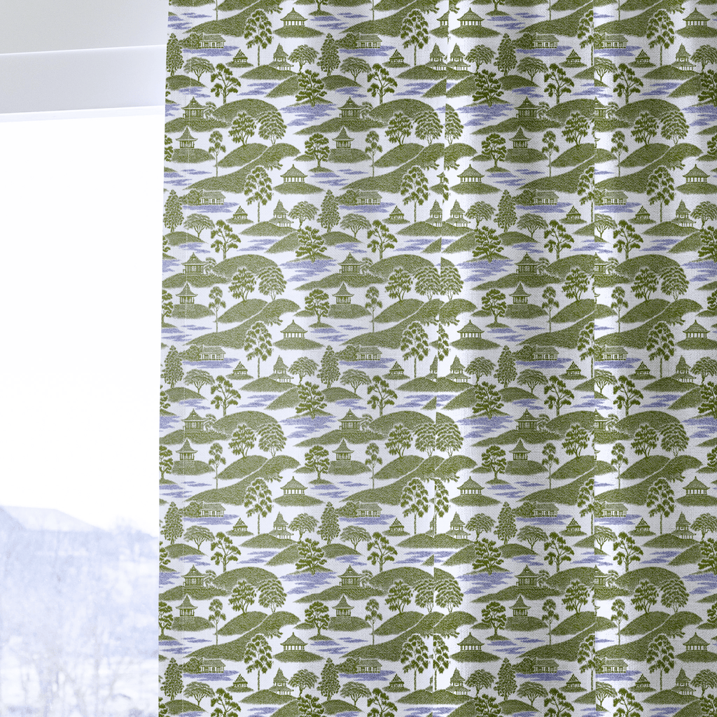 Laurel Toile - Curtain Panel - The Drapery