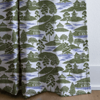 Laurel Toile - Curtain Panel - The Drapery