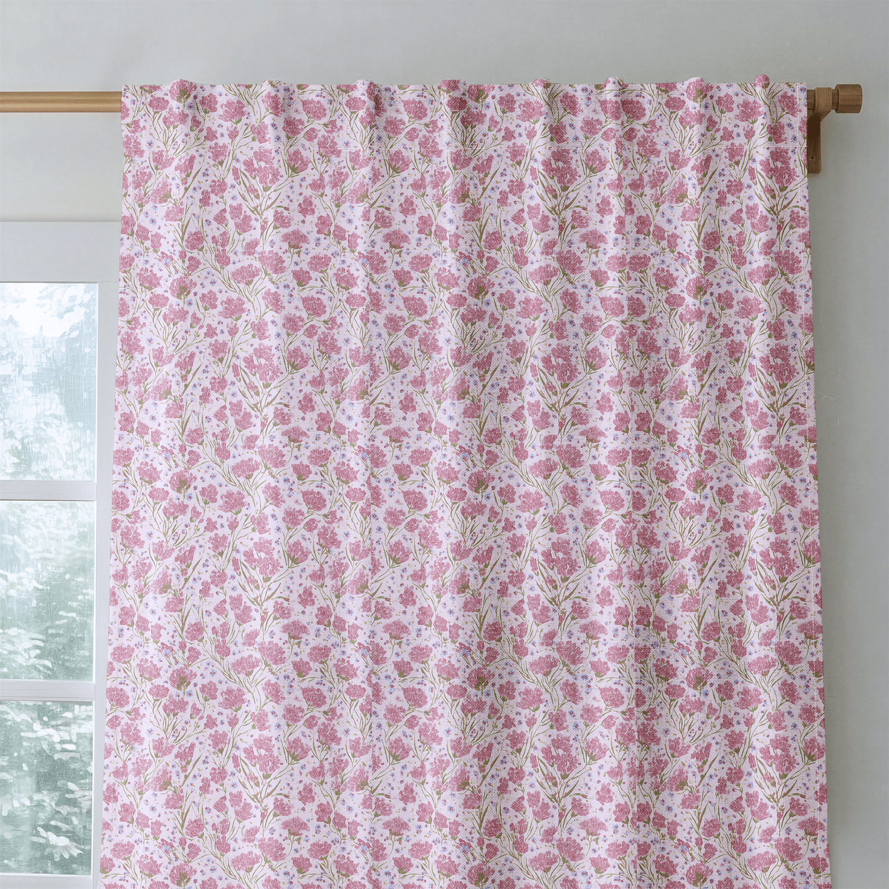 Laynie Florals - Curtain Panel - The Drapery