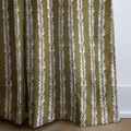 Leaf By Leaf - Golden Olive - Curtain Panel - The Drapery