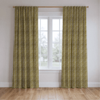Leaf By Leaf - Golden Olive - Curtain Panel - The Drapery