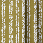 Leaf By Leaf - Golden Olive - Curtain Panel - The Drapery