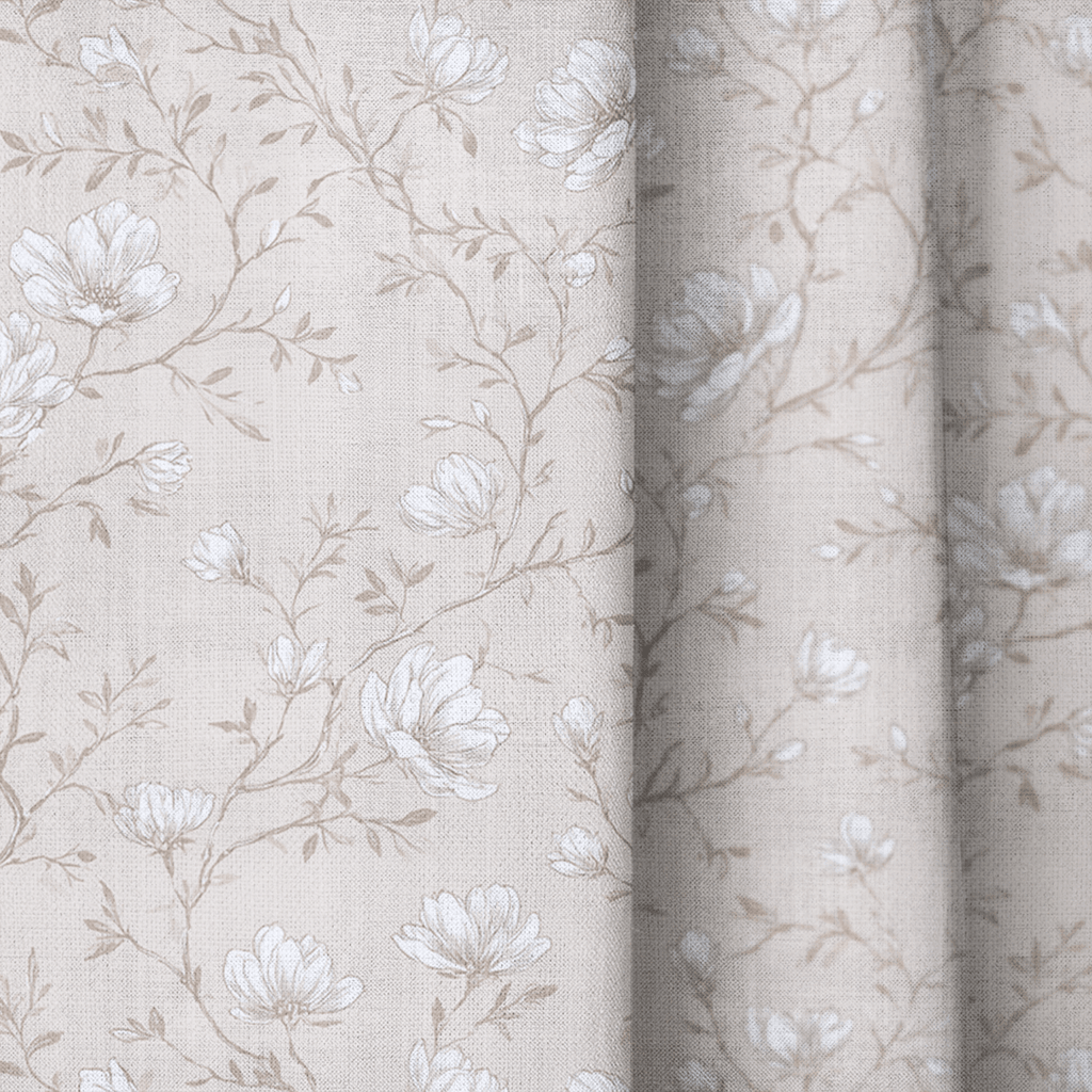 Leigh Blossoms - Curtain Panel - The Drapery