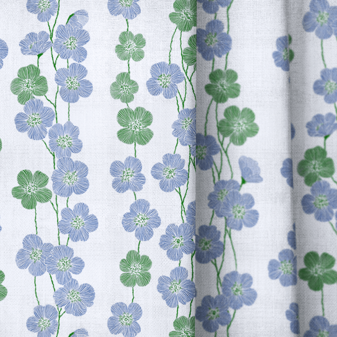 Leighline Blossom - Curtain Panel - The Drapery