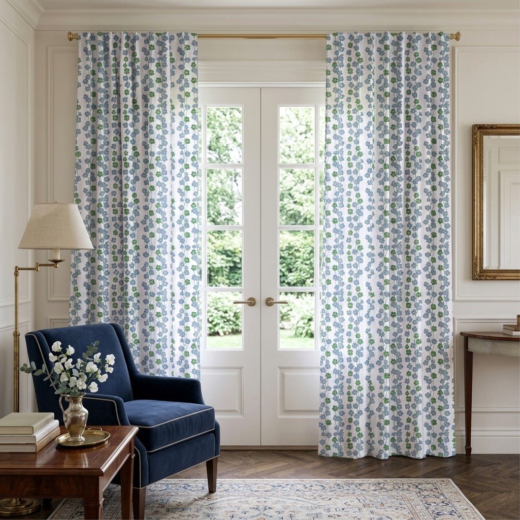 Leighline Blossom - Curtain Panel - The Drapery