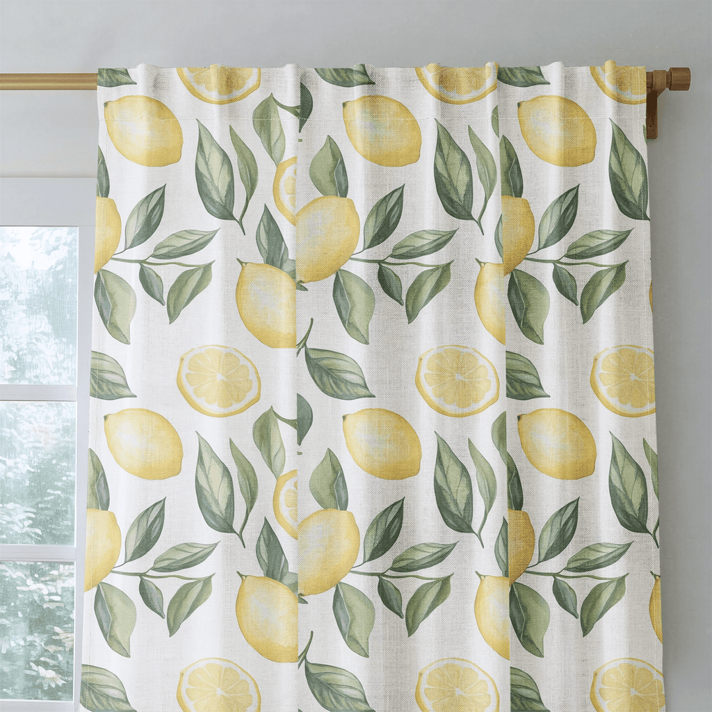 Lemonade Stand - Curtain Panel - The Drapery